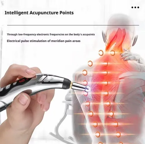 Miniatura 1 de Masajeador Lápiz Acupuntura Recargable